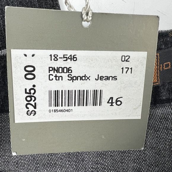 Giorgio Of Palm Beach Jeans Women’s 4 Gray Denim Thick Brown Stitching Bootcut - Picture 14 of 16